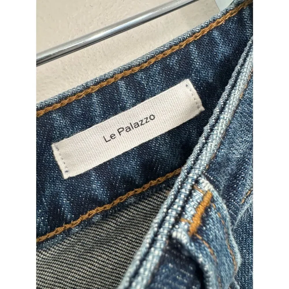 NEW FRAME Vintage Palazzo Wide Leg jeans